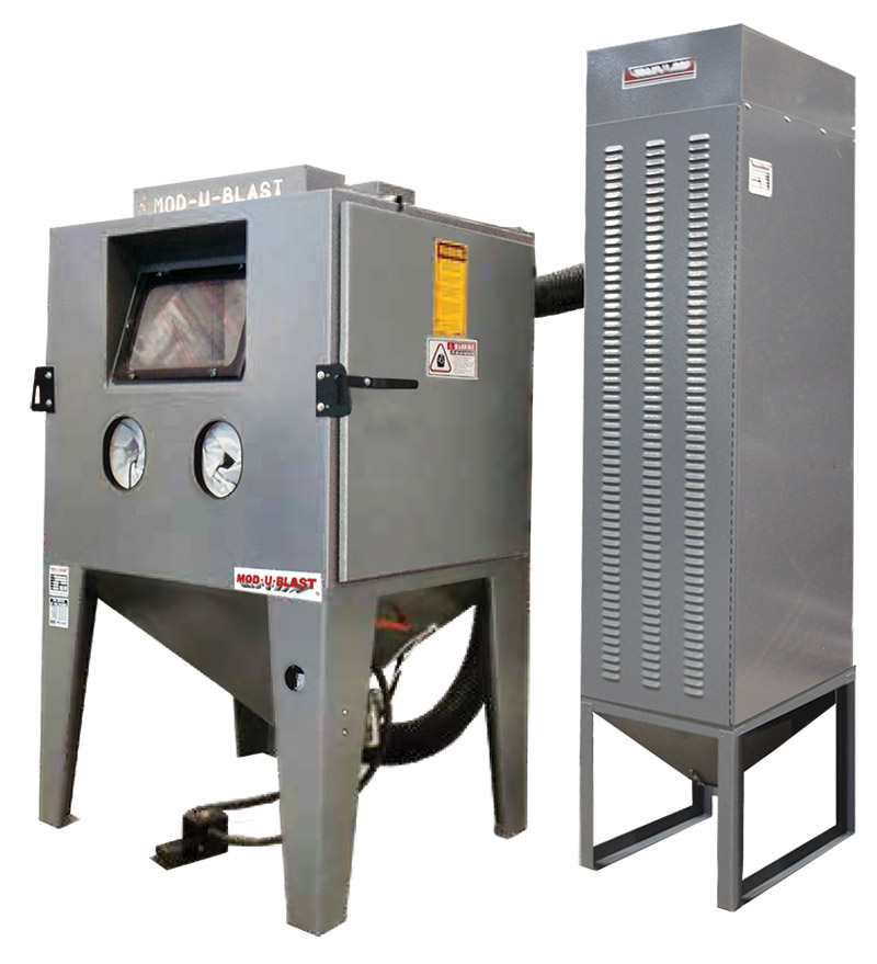 MOD-U-BLAST S-Series Suction Dry Blast Cabinets